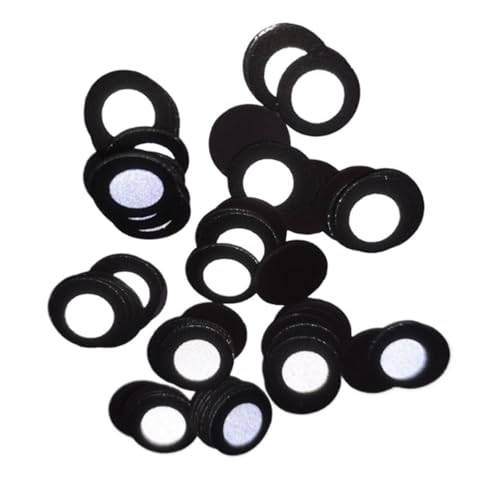 1000 Punkte Handheld-3D-Scanner-Modellierung Gut sichtbare magnetische Zielpositionierung Codierte Markierung Reflektierende Punkte Runder Aufkleber Stellen Sie sicher, dass alle Details erfasst werd( von JCKJWL