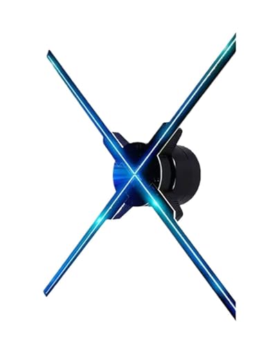 1080P 65 cm/25,6 Zoll 3D Holographic Fan Light Vedio Hologram Fans Display for Werbung 32 GB Holograph Holo Projektor Großer Betrachtungswinkel von JCKJWL