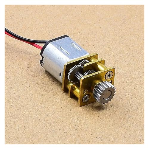 12mm 3D-Drucker-Getriebemotor DC3V-6V 5V 55RPM Langsamlaufendes Edelstahl-Getriebe Vollmetall-Getriebemotor Schnell und empfindlich von JCKJWL