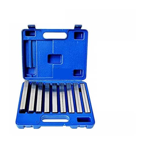 150 x 9 mm/150 x 8,5 mm, 18-tlg. 9 Paar Präzisions-Parallel-Set, Parallelität: 0,01 mm, Parallelblock-Messgerät-Set Hohe Genauigkeit(150x8.5mm) von JCKJWL