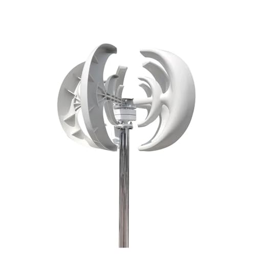 3000W Windturbinengenerator 24V 48V Vertikale Windturbine Kleine Windturbine Heimgebrauch Geräuscharm Hohe Effizienz Geräuscharme, hocheffiziente Stromerzeugung(Red,LCD HYBRID CONTROL_12V) von JCKJWL