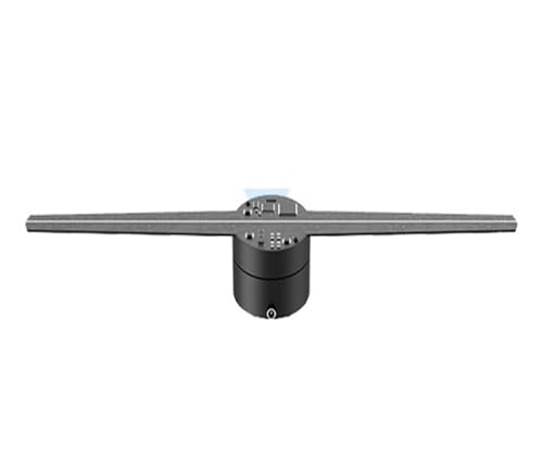 3D-Ventilator-Hologramm-Projektor, 42 cm, 2 Lüfterblätter, wandmontierte WLAN-LED-Leuchtlampe, 224 LED-Ventilator, Hologramm-Ventilator-Projektor Großer Betrachtungswinkel(42 Upgrade) von JCKJWL