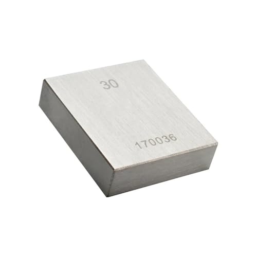 5-10-100mm Präzisions-Blockmessgerät Messblock Stahlquadratmessgerät Messschieber Mikrometer Hohe Genauigkeit(20mm) von JCKJWL