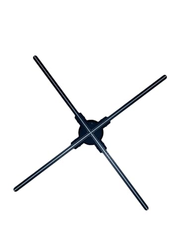 65/80/100CM Hologramm 3D Fan Projektor WiFi Led Zeichen Holographische Player Werbung Display Unterstützung Videos Großer Betrachtungswinkel(56cm) von JCKJWL