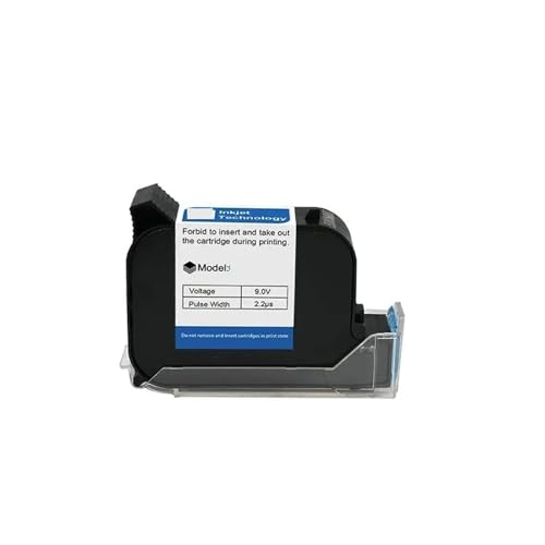 6900 12,7 mm tragbarer Thermo-Tintenstrahldrucker, schnell trocknende Lösungsmittel-Tintenpatrone, unverschlüsselter tragbarer Drucker, schwarze Tinte Multiformatdruck(1PC) von JCKJWL