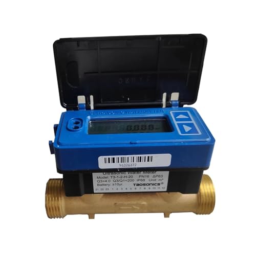 Digitaler Ultraschall-Flüssigkeitsdurchflussmesser T3-1-2-H Ultraschall-Wasserzähler for landwirtschaftliche Bewässerung, Kupferrohr-Gewindeanschluss Hohe Empfindlichkeit für mehrere Medien(DN40mm) von JCKJWL