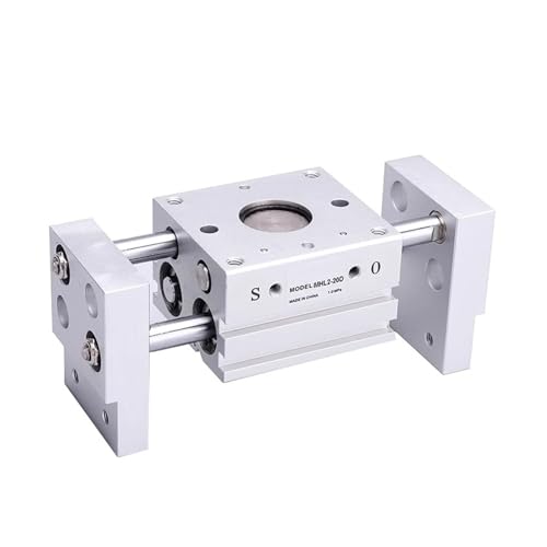 Doppeltwirkend Parallel Breite Typ Luft Greifer Klaue Luft Pneumatische Zylinder MHL2-10/16/20/25/32/40D D1 D2 für die industrielle Automatisierung(MHL2-40D1) von JCKJWL