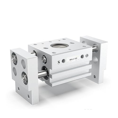 Doppeltwirkend Pneumatischer Greifer 10-40MM Bohrung T Typ Luftgreifer 10D/16D/20D/25D/10D1/16D1/20D1/25D1 für die industrielle Automatisierung(MHL2-16D2) von JCKJWL