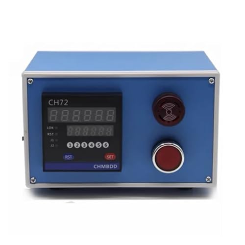Elektronische Digitalanzeige Längenzähler Meter Längenmessung Rollenlängenmesswerkzeug mit Encoder und Alarm Vielseitige Einsatzmöglichkeiten(B) von JCKJWL
