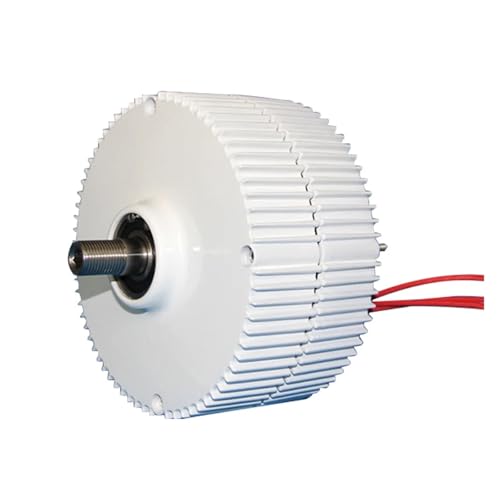 Getriebeloser 2000-W-Permanentmagnetgenerator 12 V 48 V for langsame Haushalte in Windkraftanlagen und Wasserturbinen Geräuscharme, hocheffiziente Stromerzeugung(Without Base,12V_2000W 500RPM) von JCKJWL
