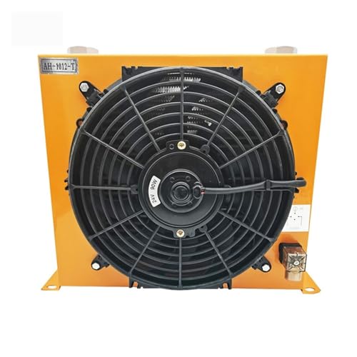 Hydraulischer Luftkühler AH1012T-CA Hardware-Tools Lüfter Luftkühlung Ölkühlmaschine 110 220 24 V 12 V 380 V Vielseitige Einsatzmöglichkeiten(12V) von JCKJWL