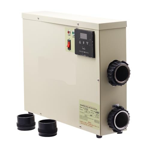 JCKJWL 15 kW Warmwasserbereiter for Schwimmbäder, Badewannenthermostat, hocheffiziente elektrische Pool-Wärmepumpe for Badewannen, Mini-Schwimmbäder, SPA Schnelles und effizientes Heizen(5.5KW 220) von JCKJWL