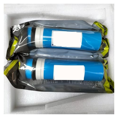 JCKJWL 2 Stück 400 GPD Umkehrosmosefilter 3012-400G Membran-Wasserfilterkartuschen Ro-System-Filtermembran Austausch unter der Spüle von JCKJWL