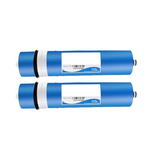 JCKJWL 2 Stück 400 GPD Umkehrosmosefilter Umkehrosmosemembran 3013-400 RO-Membran Wasserfilterkartuschen Ro-Systemfilter Austausch unter der Spüle von JCKJWL
