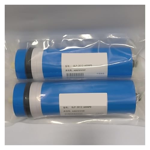 JCKJWL 2 Stück 600 GPD Ro-Filter 3012–600 g Membran-Wasserfilterkartuschen Ro-System-Filtermembran Austausch unter der Spüle JCKJWL 2 Stück 600 GPD Ro-Filter 3012–600 g Membran-Wasserfilterkartuschen Ro-System-Filtermembran Austausch unter der Spüle von JCKJWL