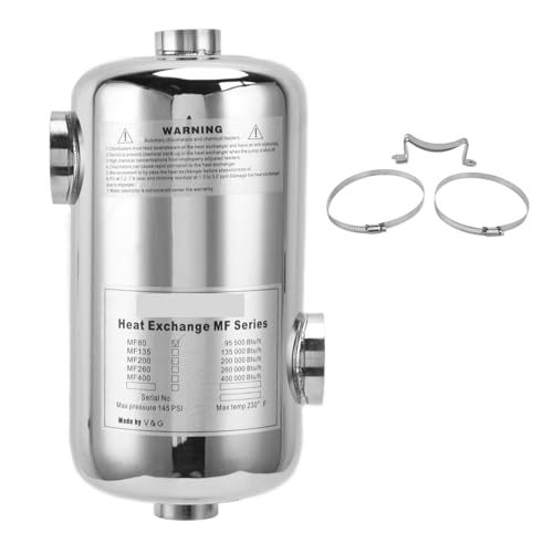 JCKJWL 25KW 40KW 60KW Schwimmbad-Wärmetauscher Thermostat Umlaufheizung Ausrüstung for SPA Pool Versorgung Schnelles und effizientes Heizen(25KW) von JCKJWL