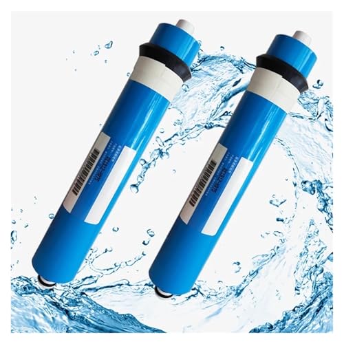 JCKJWL 2PCS 50/75/100GPD Home Küche Umkehrosmose RO Membran Ersatz Wasser System Filter Purifing Wasser Filter System Austausch unter der Spüle(2012 100G 2PS) von JCKJWL