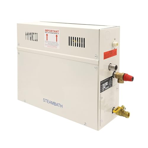 JCKJWL 3-9KW SPA Dampf Generator Hause Dampf Maschine Nass Dampf Bad Motor Mit Digital Controller Schnelles und effizientes Heizen(4.5kw) von JCKJWL