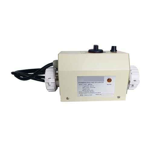 JCKJWL 3KW Elektrischer Warmwasserbereiter Thermostat for Schwimmbad Badewanne SPA Bad Digitale Pool Wärmepumpe for Massage Schnelles und effizientes Heizen von JCKJWL