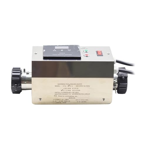 JCKJWL 3KW Pool-Wärmepumpe Elektrischer Swimmingpool SPA-Bad Heizung Wanne Warmwasserbereiter Thermostat Mit Touchscreen Digital Display Controller Schnelles und effizientes Heizen JCKJWL 3KW Pool-Wärmepumpe Elektrischer Swimmingpool SPA-Bad Heizung Wanne Warmwasserbereiter Thermostat Mit Touchscreen Digital Display Controller Schnelles und effizientes Heizen von JCKJWL