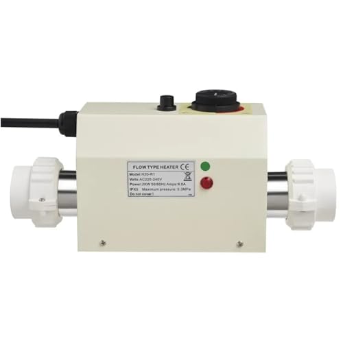 JCKJWL 3KW Wohn Pool Wasser Heizung Thermostat Elektrische Bad Zubehör for Schwimmen Pool Badewanne SPA Bad Schnelles und effizientes Heizen von JCKJWL