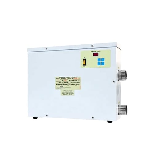 JCKJWL 5,5-18 kW Hocheffiziente Poolheizungspumpe Elektrische Schwimmbadheizung mit Digitalanzeige for Badewannen, SPA Schnelles und effizientes Heizen(15KW) von JCKJWL