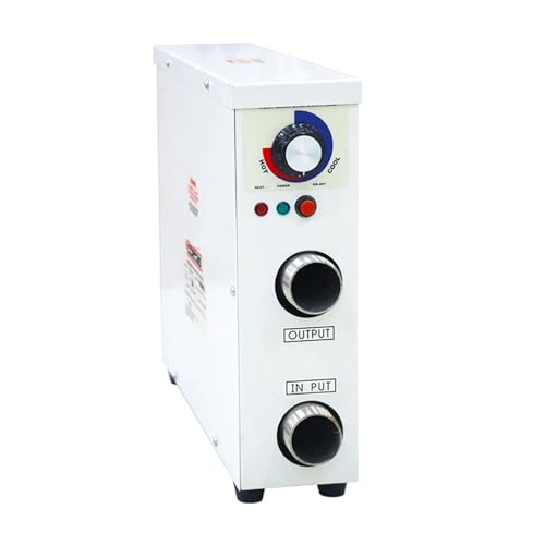 JCKJWL 5,5 kW bis 15 kW Wärmepumpe Elektro-Warmwasserbereiter Schwimmbad SPA Heizung 220 V/380 V Schnelles und effizientes Heizen(Digital 5.5kw) von JCKJWL