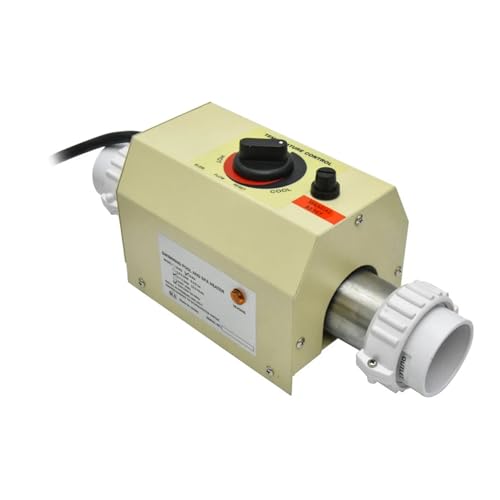 JCKJWL B-M3 Kleine Badewanne Heizung Thermostat Elektrischer Warmwasserbereiter Automatisch for Schwimmbad Badewanne SPA Bad 3KW Schnelles und effizientes Heizen von JCKJWL