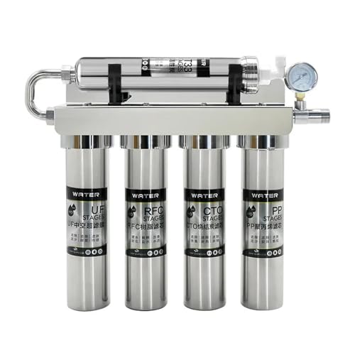 JCKJWL Edelstahl Haushalt Küche Direkt Trinkwasserreiniger Wasserhahn Wasserhahn Level 5 Ultrafiltration Wasserfilter Austausch unter der Spüle von JCKJWL