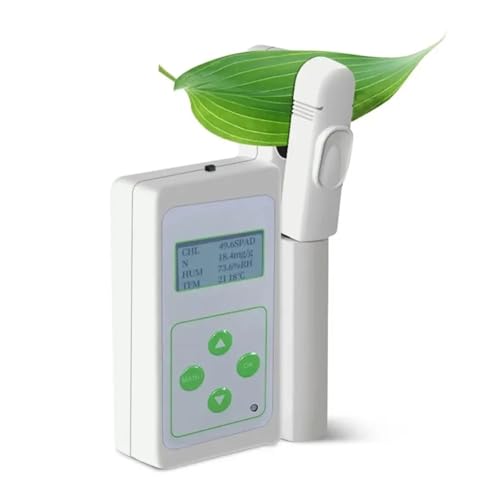 JCKJWL Handheld-Pflanzenchlorophylltester Tragbarer Pflanzenernährungsanalysator Hochpräziser Nachweis von Chlorophyll und Stickstoff Schnelle Messung, Datenanalyse(GYJ-C) von JCKJWL