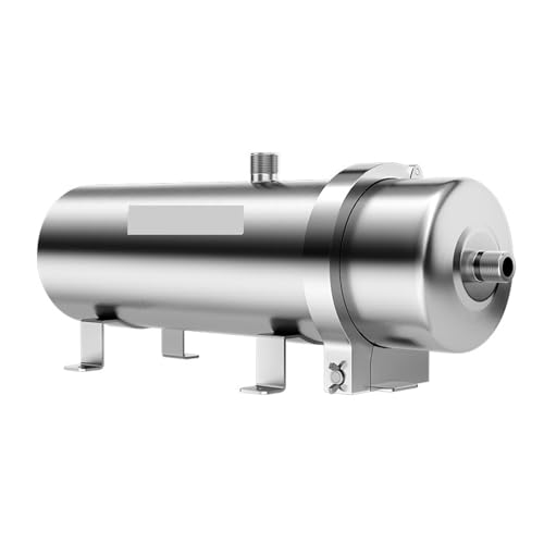 JCKJWL PVDF UltraFiltration Wasserreiniger, Edelstahl-Wasserfiltersystem, waschbarer 0,01 μm Membran-Wasserfilter Austausch unter der Spüle von JCKJWL