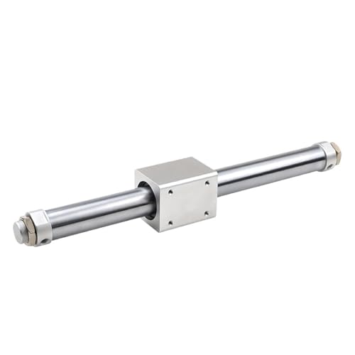 Magnetischer Kolbenstangenloser Zylinder, Bohrung 16 MM, Doppeltwirkend, Pneumatischer Zylinder, Standardhub: 100-1000 MM für die industrielle Automatisierung(RMS16x200) von JCKJWL