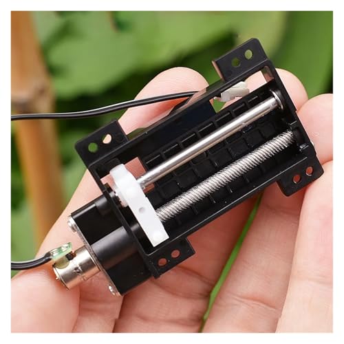 Mini 6mm Micro Slide Schraube Schrittmotor 2 Phase 4 Draht Hub 30mm Micro Schrittmotor Mit Slider Schnell und empfindlich von JCKJWL