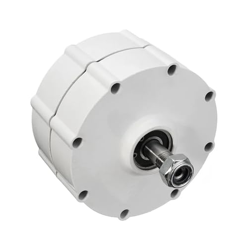 Real Power 600 W Kleiner Generator mit niedriger Drehzahl 0,6 kW 12 V 24 V 48 V elektrischer Generator mit Permanentmagnet-Turbine for Zuhause Geräuscharme, hocheffiziente Stromerzeugung(No Base,DOUBL Real Power 600 W Kleiner Generator mit niedriger Drehzahl 0,6 kW 12 V 24 V 48 V elektrischer Generator mit Permanentmagnet-Turbine for Zuhause Geräuscharme, hocheffiziente Stromerzeugung(No Base,DOUBL von JCKJWL