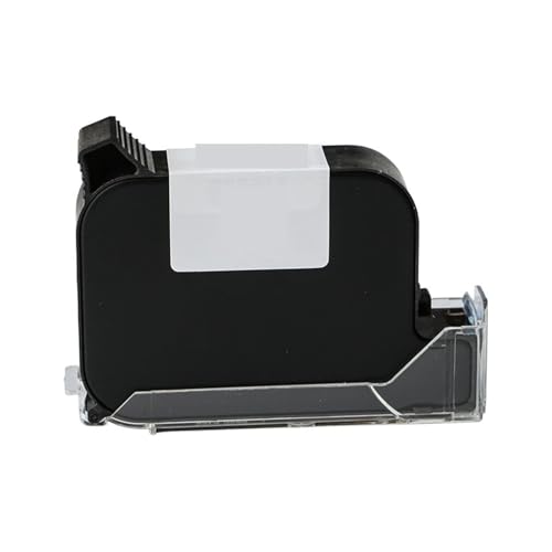 Schwarze Original-Tintenpatrone, 12,7 mm Düse, verschlüsselter Tintenstrahldrucker, schnelltrocknendes Datumslogo Multiformatdruck von JCKJWL