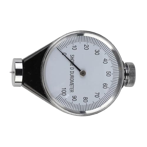 Shore Durometer A/O/D 0–100 HA Härteprüfgerät for Gummi, Kunststoff und Leder – Reifenmessgerät Für eine Vielzahl von Metallen(A Type) von JCKJWL