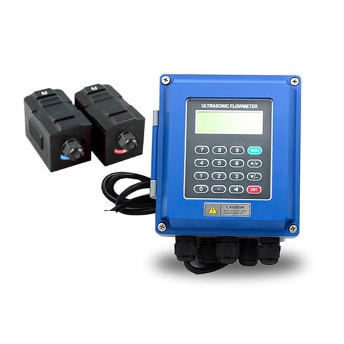 TUF-2000B Ultraschall-Durchflussmesserzähler TS-2/TM-1 Externer Klemmsensor DN15-DN700 Digitaler Ultraschall-Wasserdurchflussmesser 4-20 mA Hohe Empfindlichkeit für mehrere Medien(TUF-2000B (TL-1-HT)) von JCKJWL