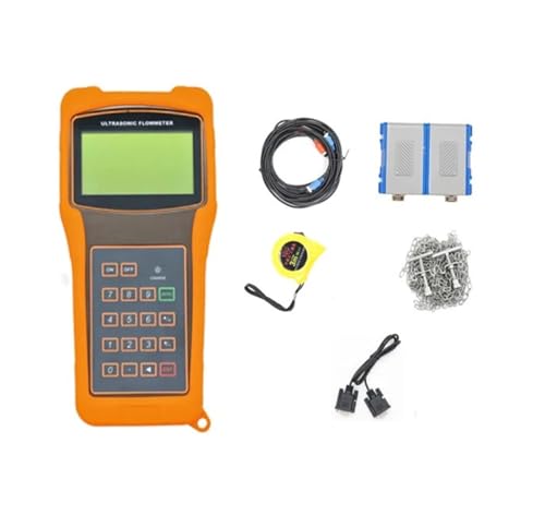 Tragbarer Ultraschall-Durchflussmesser TUF-2000H, externer Klemmanschluss, DN50 mm, DN100, DN700 mm, tragbarer Flüssigkeitsdurchflussmesser, Rohrdurchflussmesser Hohe Empfindlichkeit für mehrere Medie von JCKJWL