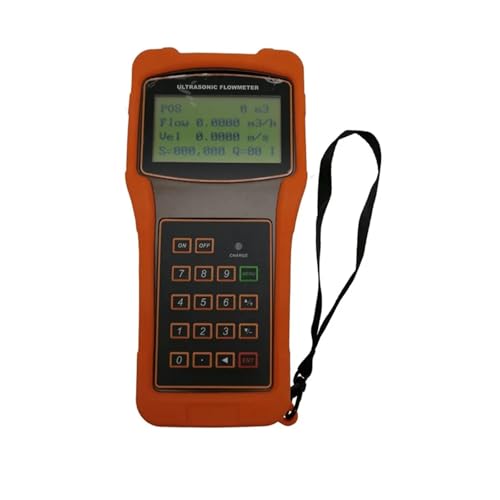Tragbarer Ultraschall-Durchflussmesser for Flüssigkeiten, Klemm-Durchflussmesser mit TUF-2000H TS-2 TM-1 TL-1 Wandler, optionaler (DN15-6000 mm) Durchflusskontrollmesser mit LCD-Display Hohe Empfindli von JCKJWL