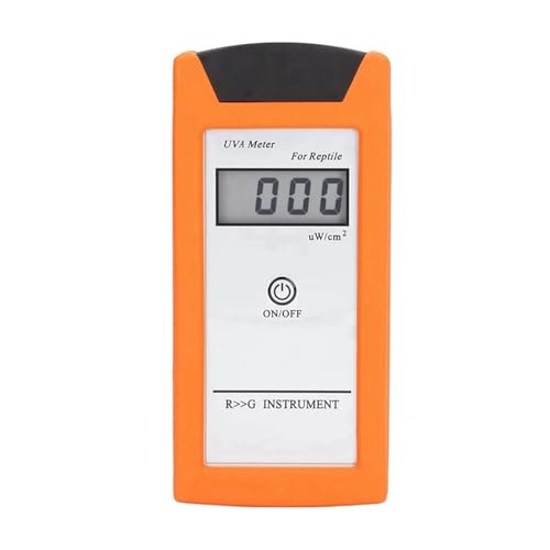 Tragbares UVA-Messgerät, Kieselgelmaterial 0-1999 Μw/cm² 3,5-Zoll-LCD-UVA-Solarlampentester for Reptilien Hohe Empfindlichkeit, geringer Fehler von JCKJWL