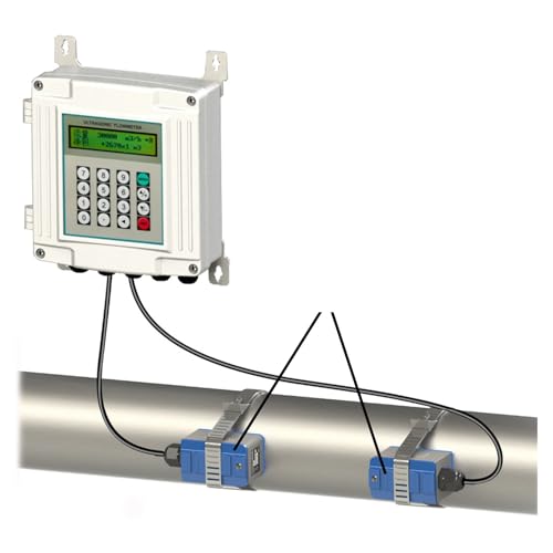Ultraschall-Durchflussmesser, wandmontierter digitaler Durchflussmesser TUF-2000SW TS-2 TM-1 TL-1 TS-2-HT TM-1-HT Klemmwandler Hohe Empfindlichkeit für mehrere Medien(TL-1) von JCKJWL