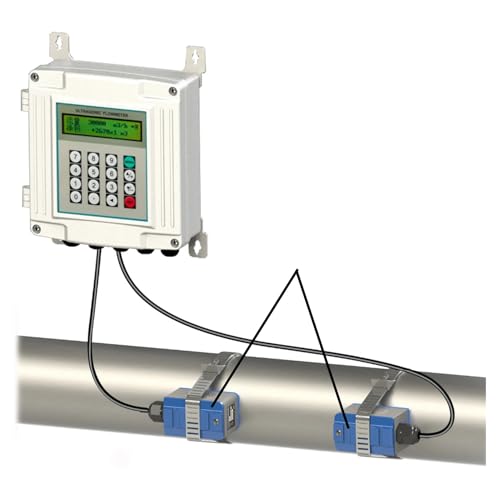 Ultraschall-Durchflussmesser, wandmontierter digitaler Durchflussmesser TUF-2000SW TS-2 TM-1 TL-1 TS-2-HT TM-1-HT Klemmwandler Hohe Empfindlichkeit für mehrere Medien(TS-2) von JCKJWL