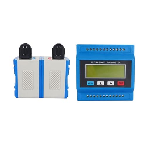 Ultraschall-Wasserzähler, Durchflussmesser, Sensor, externer Clip, digitaler Ultraschall-Flüssigkeitsdurchflussmesser, 8–36 VDC, messbare Wärme 4–20 mA Hohe Empfindlichkeit für mehrere Medien(Module D von JCKJWL