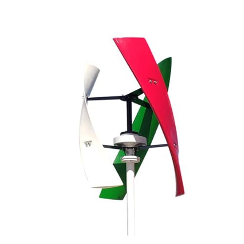 Windturbinen-Generator-Kit, 300 W, 12 V, 24 V, vertikaler Achsen-Windmühlengenerator mit netzunabhängigem System for den Einsatz zu Hause, auf dem Bauernhof, auf der Straße Geräuscharme, hocheffizient von JCKJWL