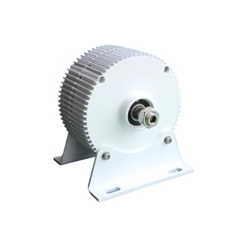 Windturbinengenerator-Kit 1000 W 1500 W Windturbinengenerator 12 V 24 V 48 V 96 V PMG Wasserturbine Hydrogenerator Geräuscharme, hocheffiziente Stromerzeugung(With Base,48V_1500W) von JCKJWL