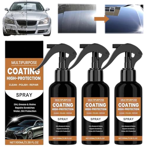 3 Stück Turbo Shine Nexa, 2025 Neu Nexa Turbo Shine Spray Auto, 3-in-1 Autolack-Schnellspray mit Hochglanz & Schutz, Reparatur- und Schutzbeschichtung für alle Autos,100ml*3 3 Stück Turbo Shine Nexa, 2025 Neu Nexa Turbo Shine Spray Auto, 3-in-1 Autolack-Schnellspray mit Hochglanz & Schutz, Reparatur- und Schutzbeschichtung für alle Autos,100ml*3 von JCOTCL