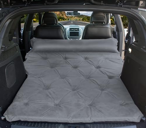 JCPDN Auto Luftmatratzen für Lexus LS430 2006-2016,Dickere Tragbar Luftbett Pad Aufblasbare Matratze Aufblasbares Bett Matte Camping Innenzubehör,B von JCPDN