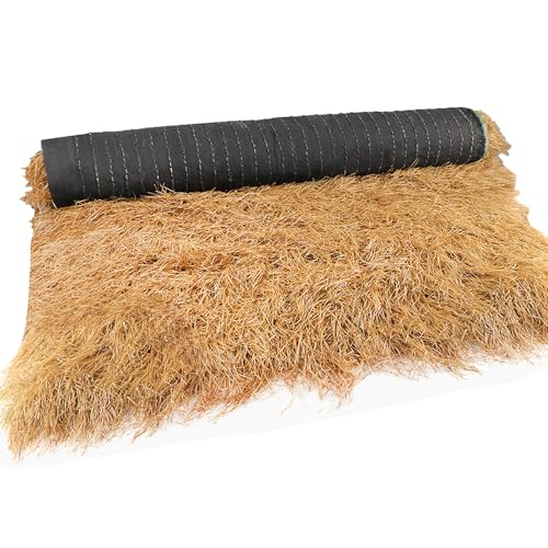 JCPSH Dachsimulation Dekorative Strohrollen Künstliches Synthetisches Strohdach Für Tiki-Bar Hawaii-Garten Pavillon Dach(Size:0.5 * 10m(1.6 * 32.8ft)) von JCPSH