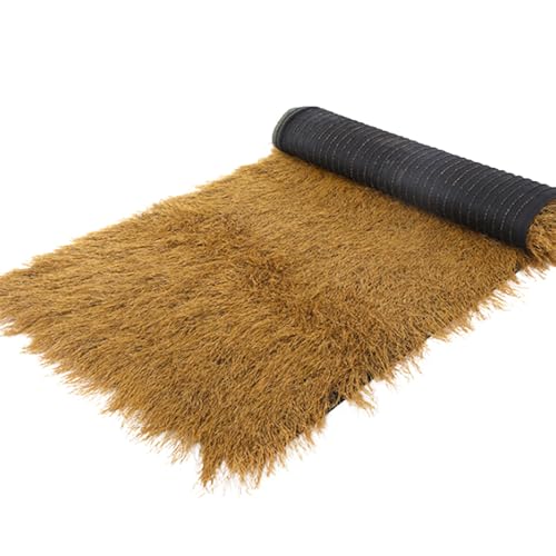 JCPSH Künstliches Strohdach Feuerbeständiges Mexikanisches Synthetisches Palmen-Strohdach Für Tiki-Bars Tropische Partys Dekorationen Kunsthandwerk Zäune(Size:0.5 * 20m(1.6 * 65.6ft)) von JCPSH