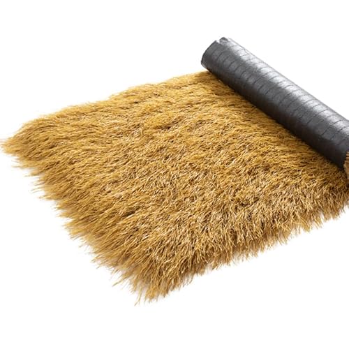 JCPSH Synthetisches Strohdach Mexikanisches Feuerfestes Künstliches Strohdach Für Tiki-Bar Cabana Terrasse Pool Stranddekor Hawaii-Party Gartenzaun(Size:0.5 * 10m(1.6 * 32.8ft)) von JCPSH